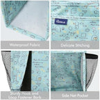 Surblue Bedside Caddy Hanging Bed Organizer Storage Bag Pocket - Image 4