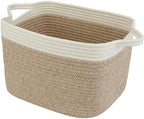 XUANGUO Woven Cotton Rope Storage Basket by XUANGUO