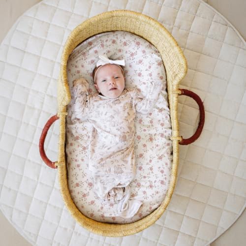 Sorrel + Fern Baby Bassinet Sheets - Image 4