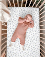 Muslin Bassinet Sheets 2 Pack - Image 5