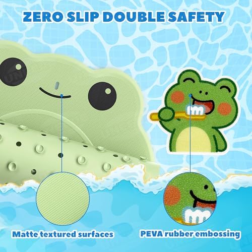 UNEEDE Kids Bathtub Mat Non Slip - Image 2