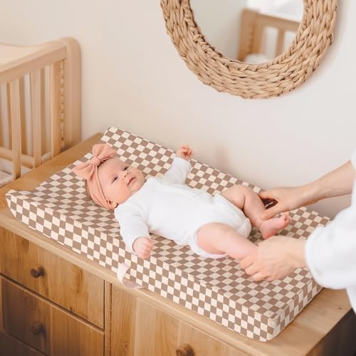 lulumoon Muslin Changing Pad Cover: Fit 32x16 Standard Pad - Image 2
