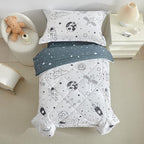 DuShow 4 Piece Toddler Bedding Set - Image 5