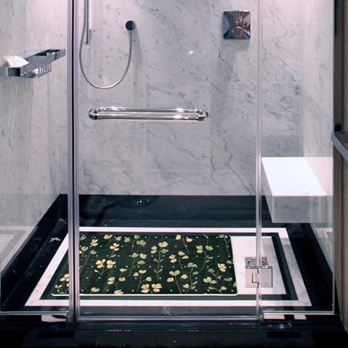 Bathtub Mat Non Slip 26.8x15.1 Inch, Clovers Shower Mat - Image 6