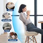 SweetSlubr Seat Cushion, Chair Pad, Memory Foam Tailbone Pain Relief - Image 6