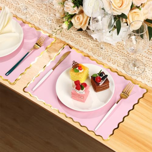 Foldtier 150 Pcs Disposable Paper Placemats Bulk 10"x14" - Image 3