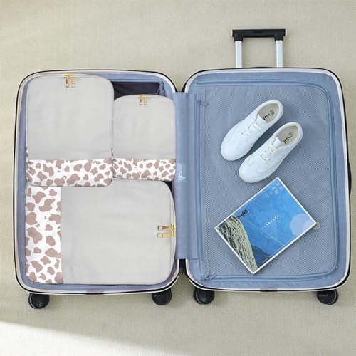 4 Set Packing Cubes Travel Luggage Organizers Compression cubes - Image 5