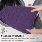 GRANNY SAYS Purple Bathroom Rugs Set 2 Piece, Non Slip Bath Mats - Image 7
