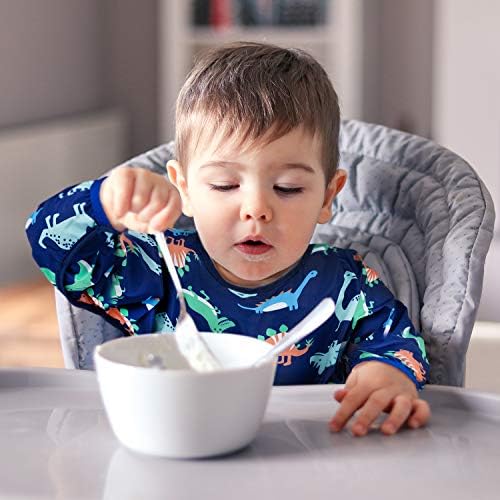 3 Pcs Long Sleeved Bib Set|Baby Waterproof Bibs - Image 6