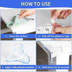 18 Pack Corner Protectors Baby Proof Corners and Edges Protector, Extra Large - Image 5