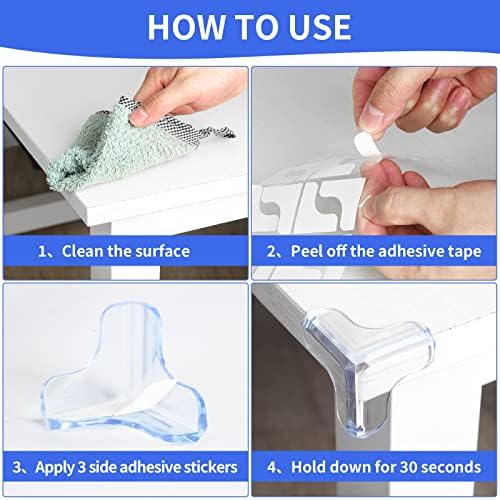 18 Pack Corner Protectors Baby Proof Corners and Edges Protector, Extra Large - Image 5