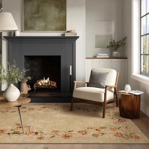 3x5 Washbale Entryway Area Rug: Small Living Room Rug Non Slip Throw Carpet by palohom