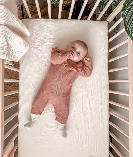Muslin Bassinet Sheets 2 Pack - Image 4