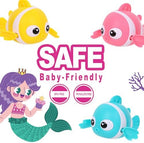 20-Piece Mermaid Baby Bath Toys - Image 3