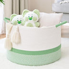 67L Large Blanket Basket, Woven Baskets by Degeyoyo