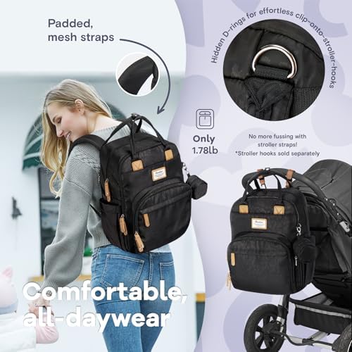 RUVALINO Baby Diaper Bag Backpack - Image 5