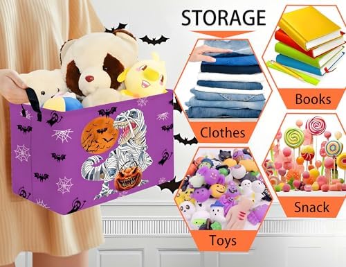 Large Halloween Themed Candy Gift Boo Basket - Image 4