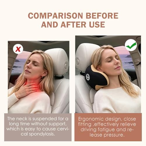 Really Helpful Car Headrest Pillow, Car Neck Pillow - Image 5