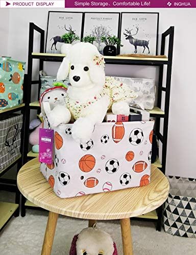 Rectangular Ball game Storage Basket - Image 3