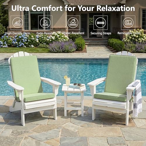 Adirondack Chair Cushions Set of 2 - Image 2