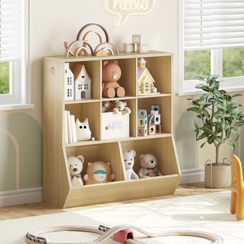 HOOBRO Kids Bookshelf, Toy Storage Organizer, Toy Organizers and Storage - Image 2