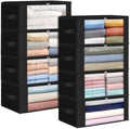 Fab totes 35L Closet Organizers, Foldable Under Bed Storage Containers by Fabtotes