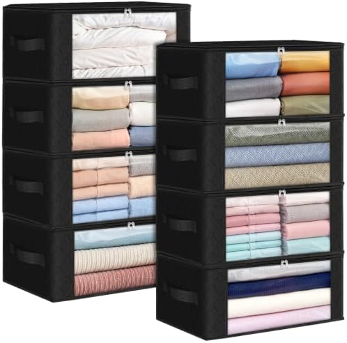 Fab totes 35L Closet Organizers, Foldable Under Bed Storage Containers by Fabtotes