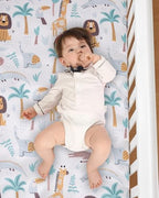 Baby Crib Sheets for Boys Girls, Toddler Bed Sheets Fitted for 52x28 Inch - Image 3