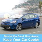 TINGLU Sun Shade for Toyota Prius Hatchback 2010-2015 Accessories Windshield - Image 5