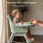 HARPPA Caspio Lite High Chair, 4-in-1 Baby Feeding Chair - Image 4
