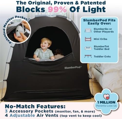 SlumberPod The Original Blackout Sleep Tent - Image 2