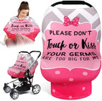 Metplus Baby Car Seat Cover, No Touch Sign Carseat Canopy & Nursing Covers by Metpus