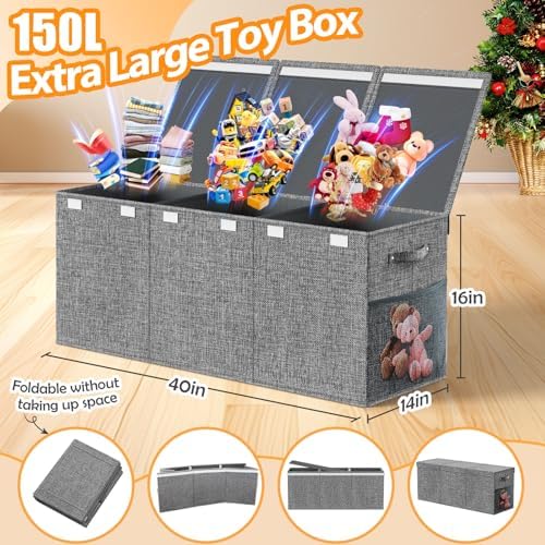 Rocamdo Large Toy Storage Box - Image 2