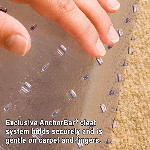 ES Robbins Extra High Pile Carpet ChairMat, Square 72"x72" Beveled Edge - Image 4