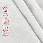 Cotton Changing Pad Cover White - Image 2