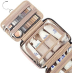 NISHEL Travel Toiletry Bag for women, Portable Hanging makeup Organizer - Image 4