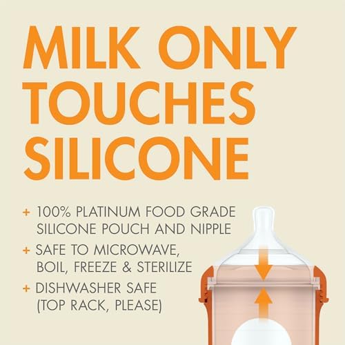 Boon Nursh Silicone Baby Bottles - Image 4