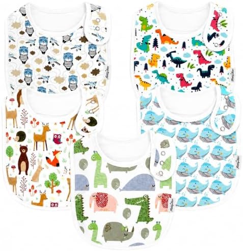 KiddyStar Premium Organic Cotton Bibs by KiddyStar%C2%AE