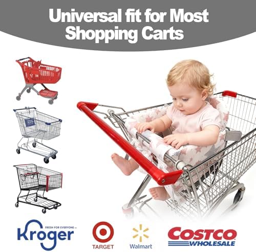 Shopping Cart Seat Cover for Baby, High Chair Cover for Restaurant Seat - Image 4