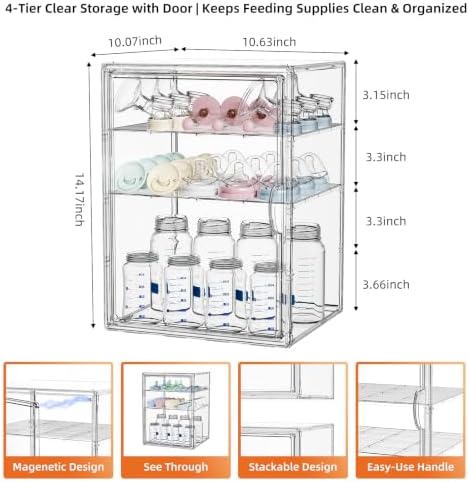 MSHOMEY Baby Bottle Storage Organizer - Image 5