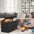 INDRESSME 85L Large Toy Storage Box, Lid & Dividers - Image 3