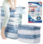 TAILI 10 Pack Vacuum Storage Bags, Jumbo Cube Space Saver Bags, Extra Large by TAILI