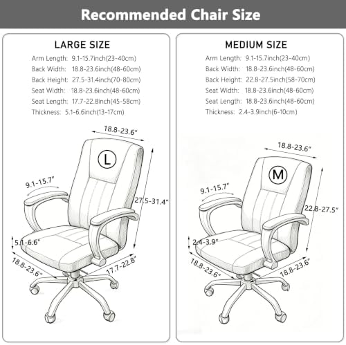 Melaluxe Office Chair Cover - Image 6