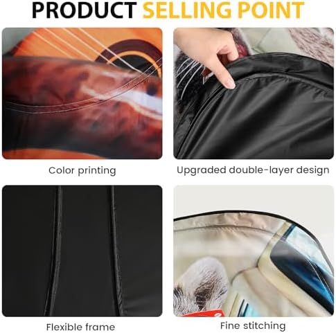 Car Windshield Sun Shade Foldable UV Reflector Front Window Animal Sunshade - Image 4