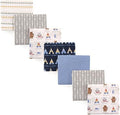 Luvable Friends Unisex Baby Cotton Flannel Receiving Blankets, Tribe 7-Pack by Luvable+Friends