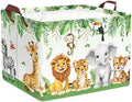 Clastyle Safari Animal Laundry Basket Leaf Kids Clothes Book Storage Basket by Clastyle