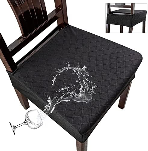 Genina Waterproof Chair Covers Set of 4, No Rear Covers by Genina