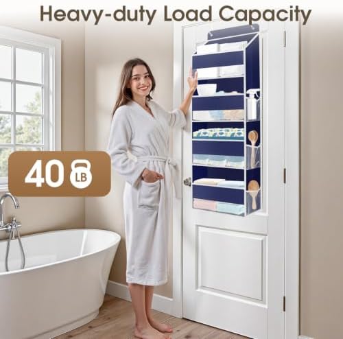 2 Pcs Over The Door Organizer Large Capacity Hanging Storage Room Organizer - Image 5