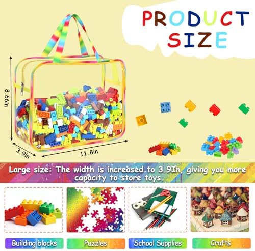 6 Packs Large Toy Storage Bags - Image 2