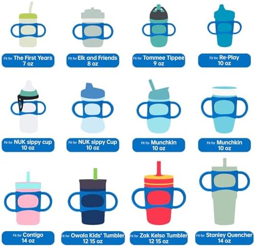 NiHome 2 Pcs Silicone Tumbler Handle - Image 3